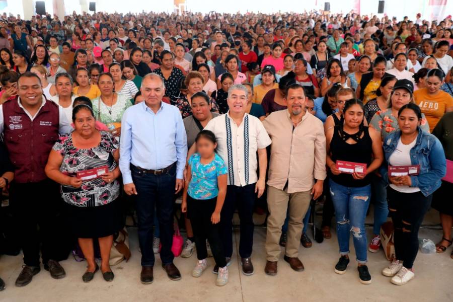 Transforma Gobierno del EdoMéx la vida de 3 mil 500 mexiquenses de la zona sur a través del Programa Mujeres con Bienestar