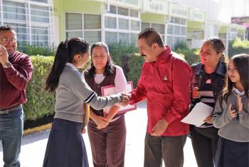 Invierte GEM más de 16 mdp para equipar y rehabilitar planteles educativos en Atenco, Texcoco, Ecatepec y Valle de Chalco