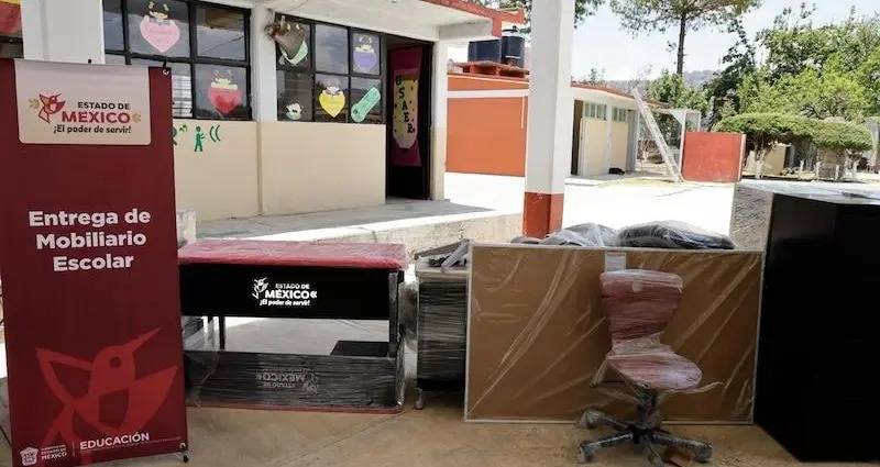 Invierten 43.5 millones de pesos para mejorar escuelas en el norte del Edomex