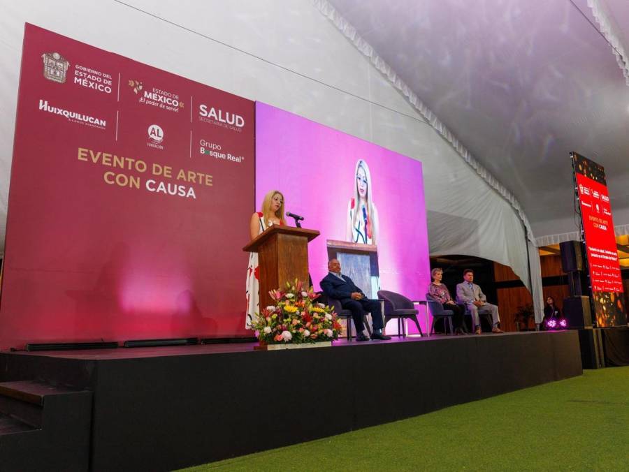Promueven Secretaría de Salud del EdoMéx e iniciativa privada “Arte con causa” en apoyo a niñas y niños con cáncer