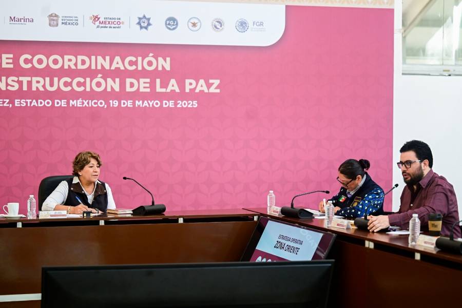 Disminuyen 15% delitos de alto impacto en Naucalpan; destaca Gobernadora Delfina Gómez Álvarez coordinación de las autoridades federales, estales y municipales