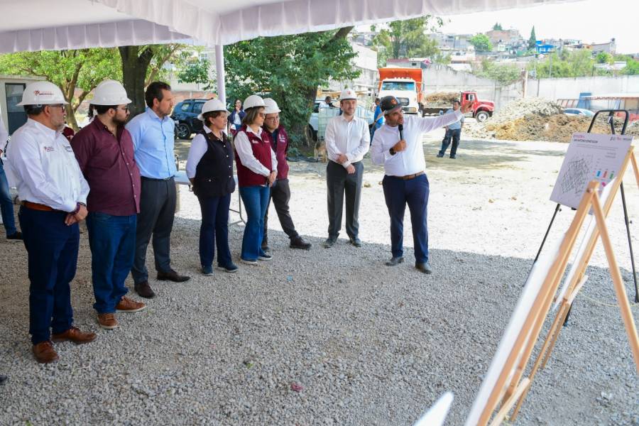 Supervisa Gobernadora Delfina Gómez Álvarez construcción de la Línea 3 del Mexicable, beneficiará a 50 mil usuarios diariamente