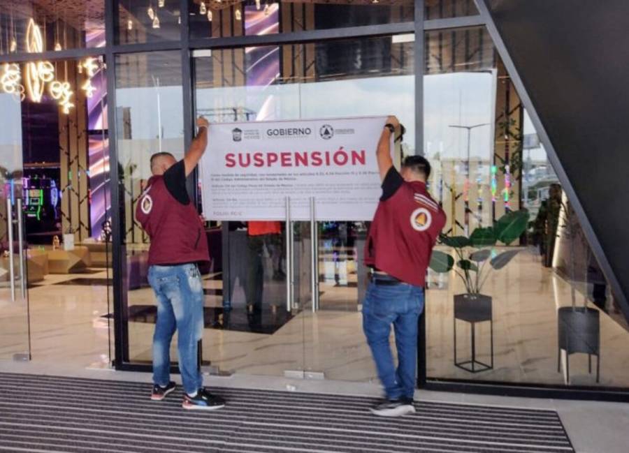 Suspende GEM actividades de Casino en Naucalpan, no acredita legal funcionamiento
