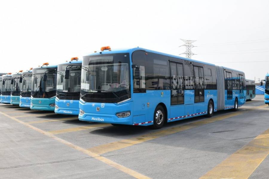 Arrancan pruebas operativas de autobuses eléctricos del Mexibús Línea IV en Tecámac