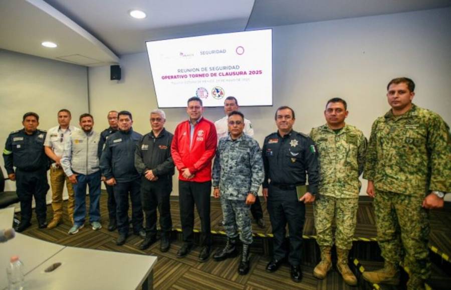 Fuerzas federales, estatales y municipales garantizan la seguridad para la final Toluca – Am&eacute;rica