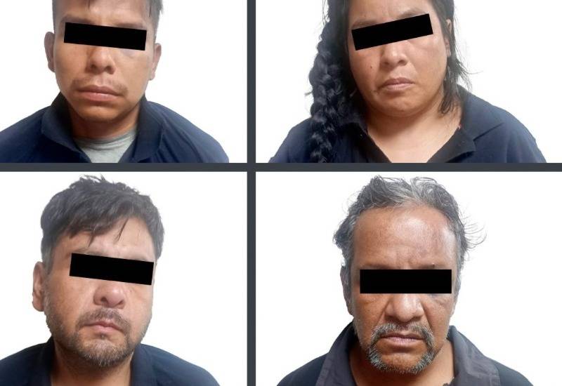 Caen 4 presuntos integrantes del CJNG generadores de violencia en la región de Huehuetoca