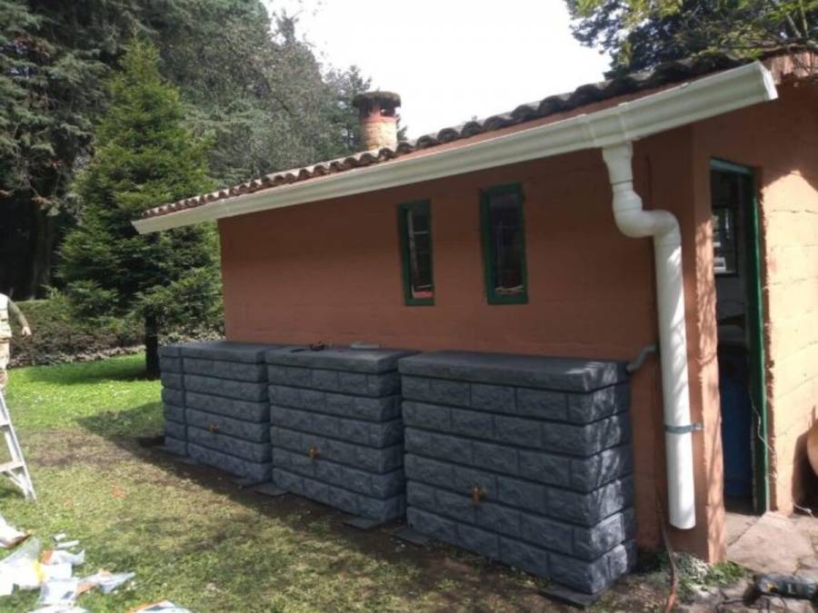 Promueve Edomex novedoso sistema de captación de agua pluvial para uso en parques estatales