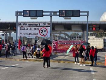 Manifestaciones de la CNTE generan afectaciones en el Estado de México