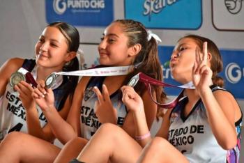 Obtiene medalla de plata equipo de básquetbol femenil del Edomex en la Olimpiada Nacional CONADE 2025