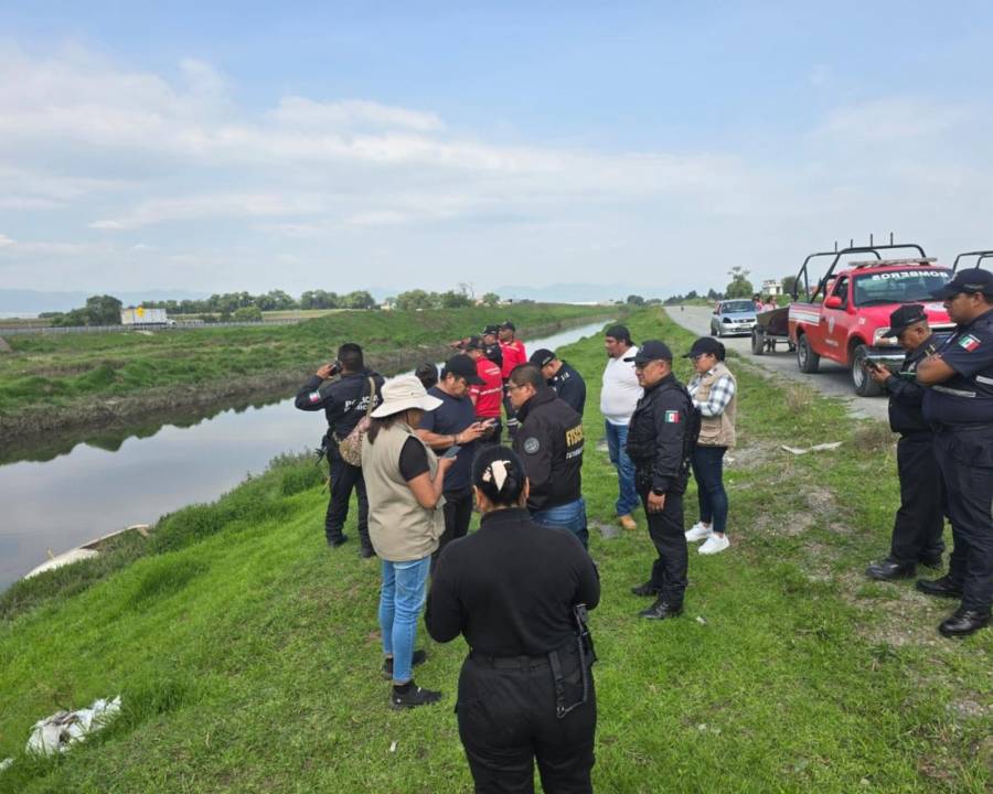 Localizan sin vida a hombre que cayó al río Verdiguel en Toluca