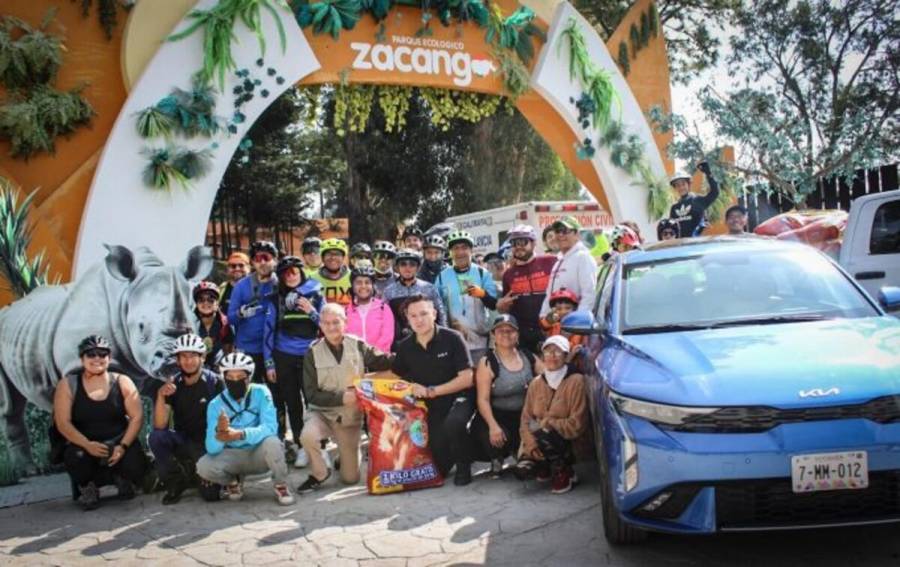 Recolecta Cepanaf 1.2 toneladas de alimento para lomitos y michis gracias “Ruedatón con Causa 2025”