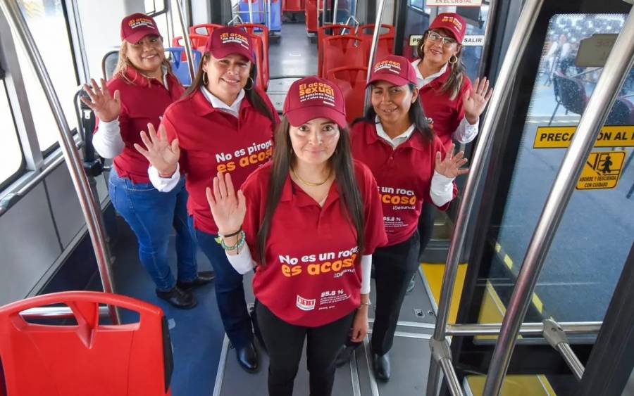 Edomex lanza protocolo contra el acoso sexual en transporte público