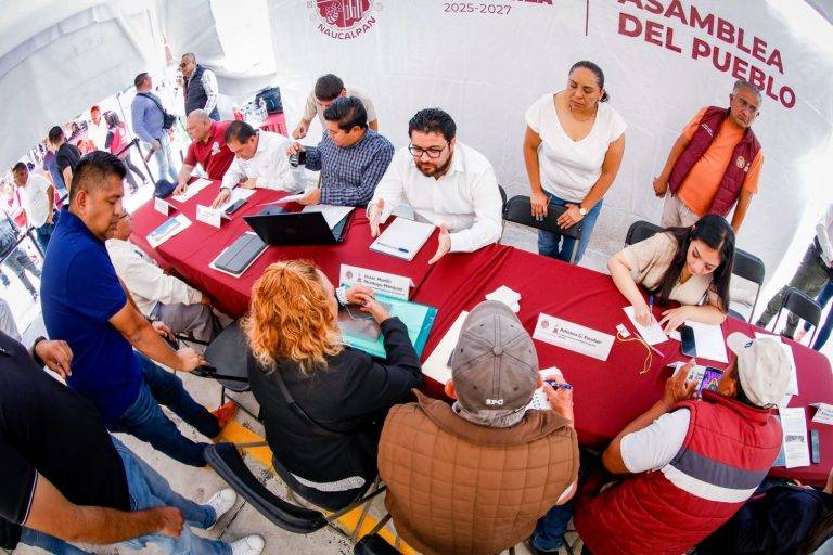 Lleva Gobierno de Naucalpan Asamblea del Pueblo a la colonia Ol&iacute;mpica Radio