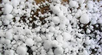 Granizada en Toluca colapsa árboles y anega viviendas en San Pablo Autopan