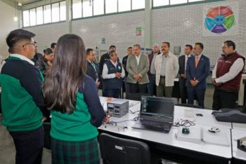 Invierte GEM más de 9 mdp para rehabilitar y equipar 41 escuelas en Metepec
