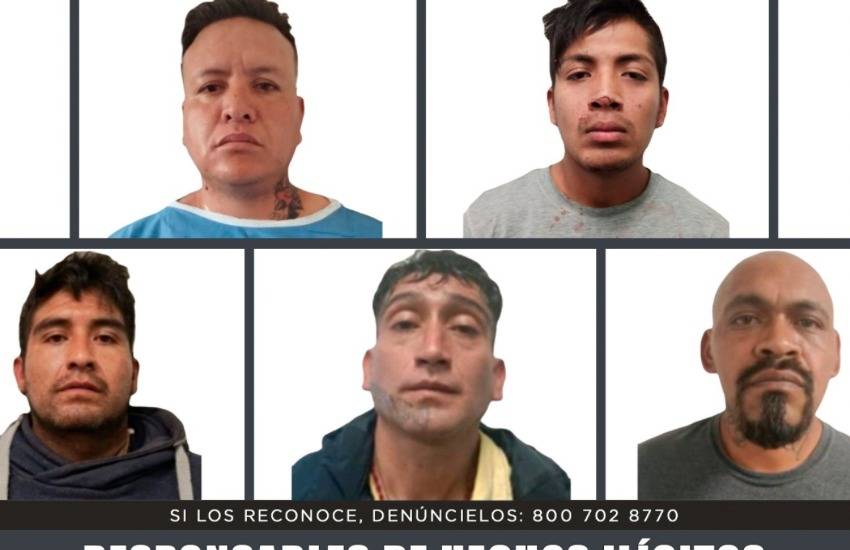 Suman 325 años de prisión 6 sujetos por homicidios en zona oriente del Edomex