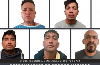 Suman 325 años de prisión 6 sujetos por homicidios en zona oriente del Edomex