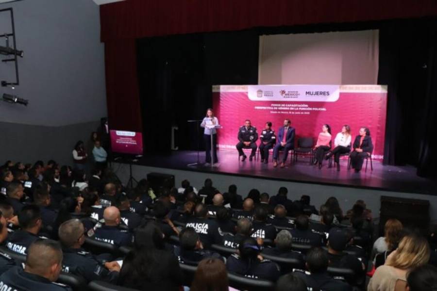 Profesionaliza GEM a policías municipales en atención a mujeres víctimas y desaparecidos