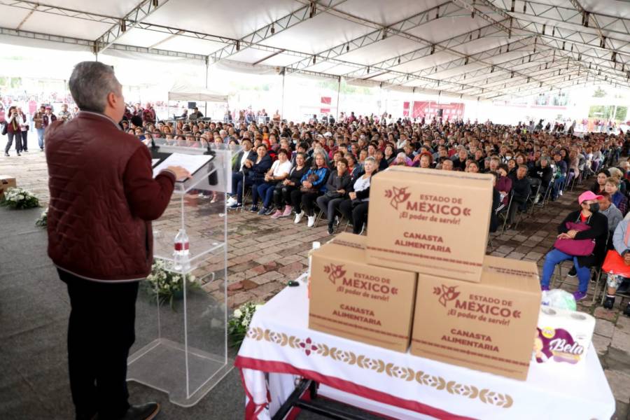 Arranca GEM Programa Alimentación para el Bienestar; entregará 3 millones de canastas