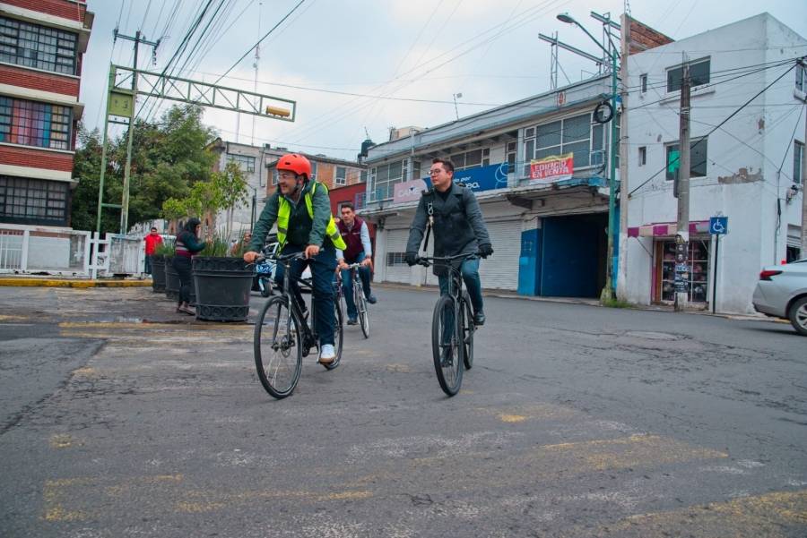 Transforma Gobierno del Estado de México la movilidad en Toluca con segunda etapa de ciclovía Isidro Fabela