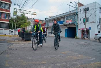 Transforma Gobierno del Estado de México la movilidad en Toluca con segunda etapa de ciclovía Isidro Fabela