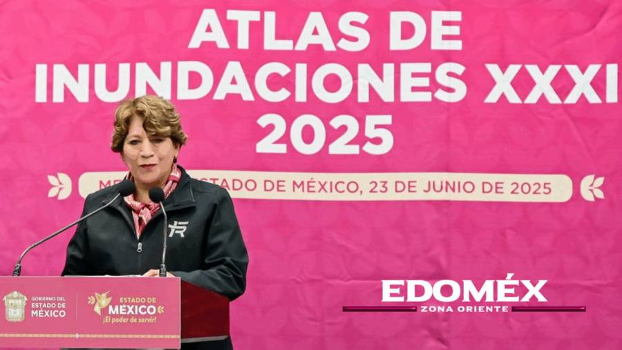Edoméx presenta Atlas de Inundaciones 2025 para prevenir afectaciones por lluvias