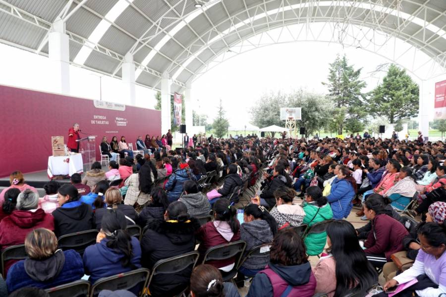 Llega “Mujeres con Bienestar” a Huixquilucan, Xonacatlán, Jilotzingo y Otzolotepec