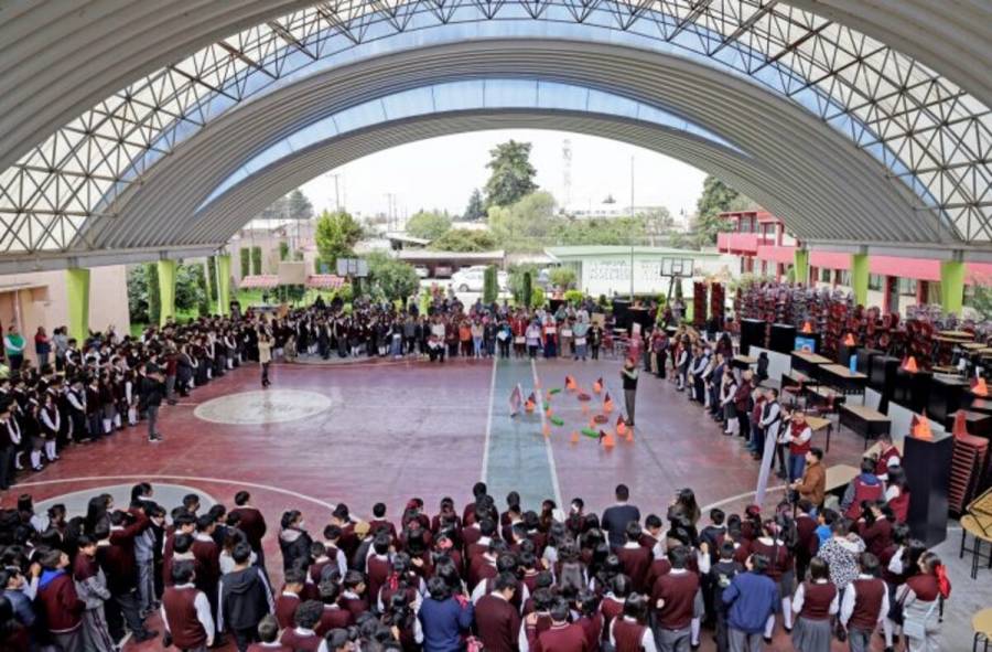 Invierte GEM más de 30 mdp en 61 escuelas de Lerma con el programa “SECTI en tu comunidad”
