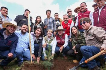 Estado de México lanza estrategia para reforestar cinco mil hectáreas en 2025