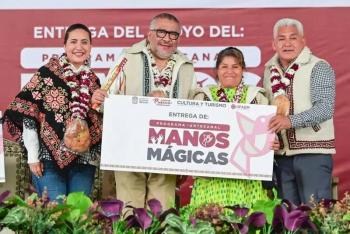 Artesanos mexiquenses reciben apoyo económico para preservar tradiciones en 96 municipios