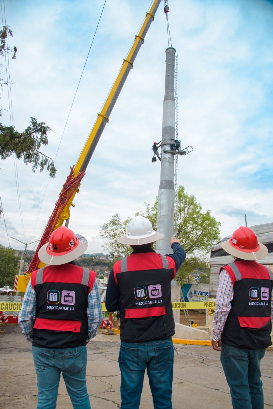 Avanza GEM construcción del Mexicable Línea III; beneficiará a más de 700 mil naucalpenses