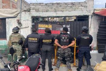 Operativo conjunto en La Paz asegura armas, droga y mercancía; detienen a tres