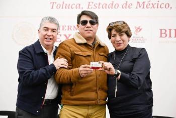 Inicia pago de pensiones para el bienestar en Edomex; van de 3 mil a 6 mil 200 pesos