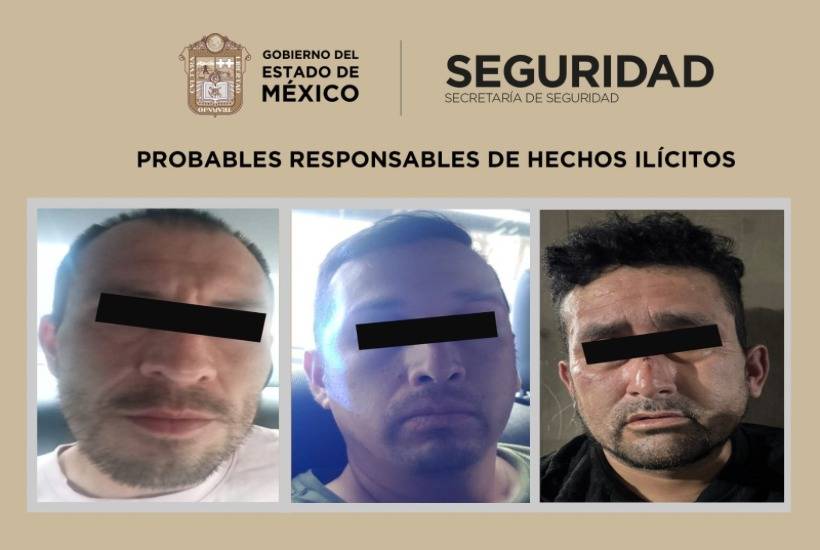 Cae policía municipal de Ecatepec y otros 2 sujetos por abandono de restos en Valle de México