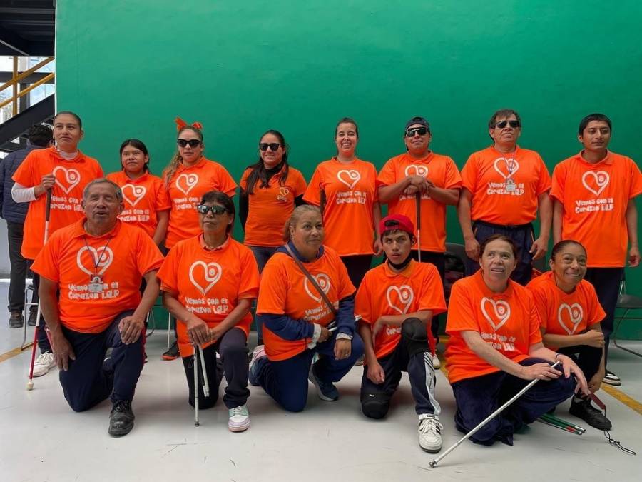 Impulsa Secretaría de Bienestar del EdoMéx inclusión social de personas con discapacidad visual a través del deporte