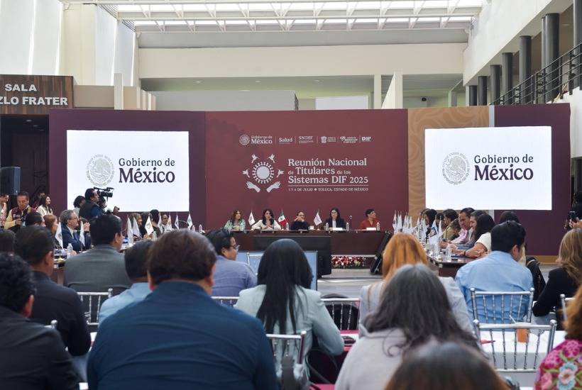 Reunión Nacional del Sistema DIF 2025 en Toluca marca acuerdos para una política social integral