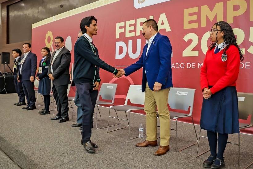 Estudiantes del Edomex impulsan proyectos en la Feria Emprende Dual 2025