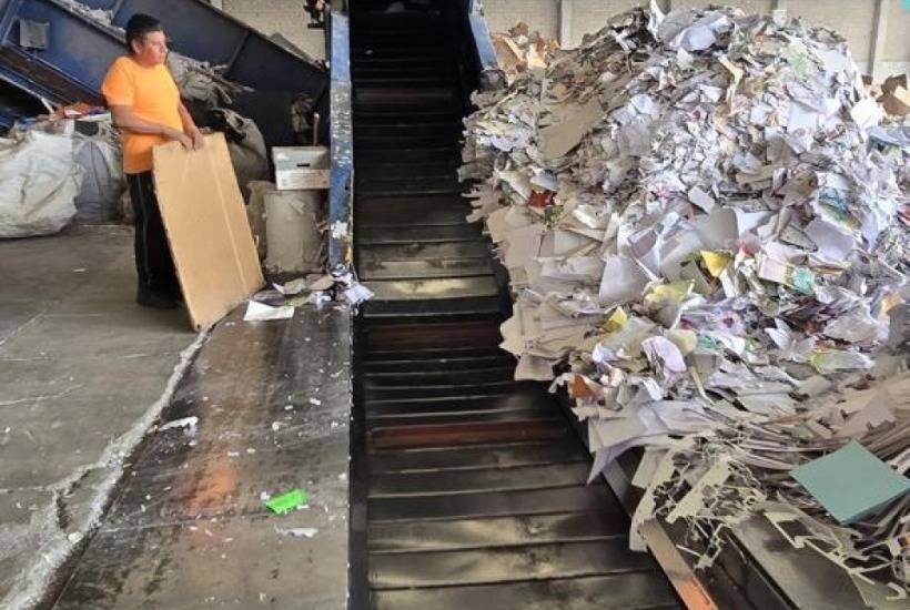 IEEM recicla más de 170 mil kilos de papel electoral de la elección mexiquense de 2024