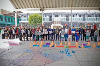 Mejora Gobierno del EdoMéx condiciones educativas en Chiautla; beneficia a más de 2,900 estudiantes