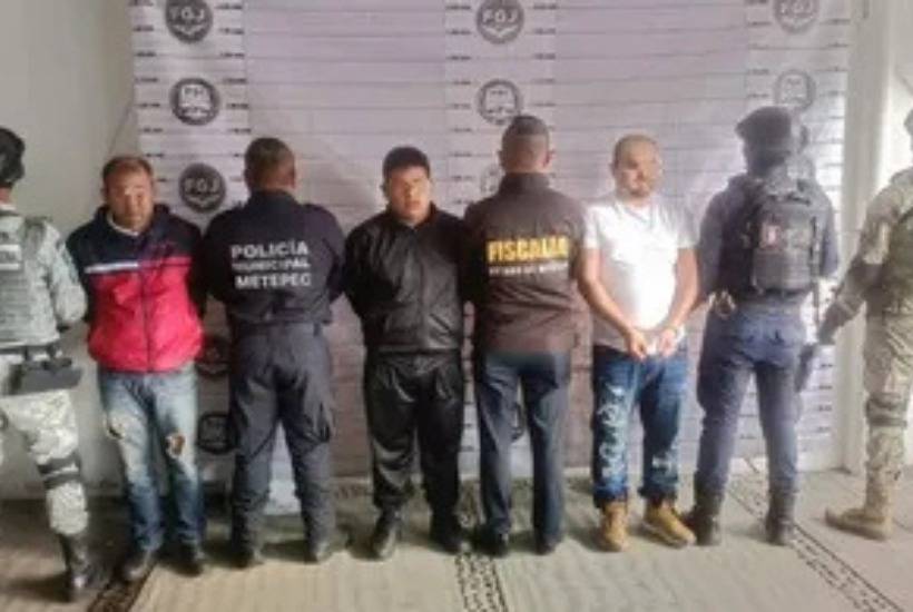 Desarticulan banda dedicada al robo de vehículos en Valle de Toluca