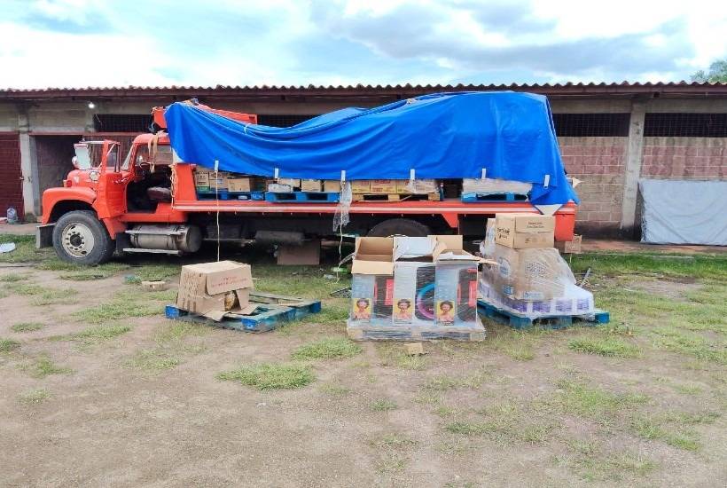 Cateo en Otumba permite recuperar tr&aacute;iler y mercanc&iacute;a robada valuada en 700 mil pesos