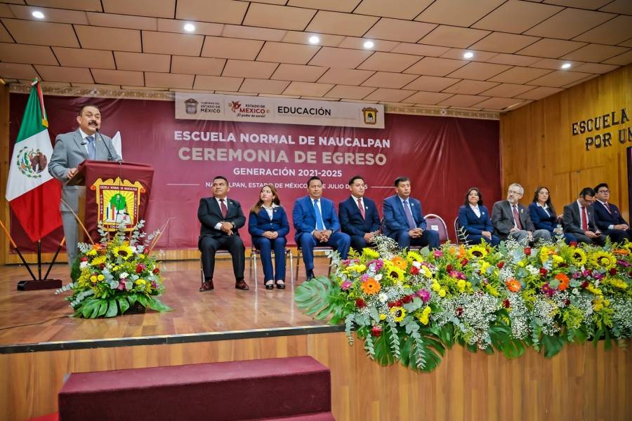 Transforma EdoM&eacute;x la educaci&oacute;n con m&aacute;s de 3 mil nuevos docentes formados en Escuelas Normales