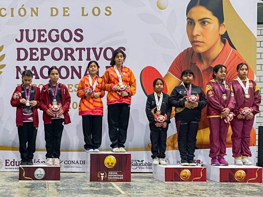 Con 51 preseas, lidera EdoM&eacute;x medallero en los Juegos Deportivos Nacionales de Educaci&oacute;n B&aacute;sica 2025