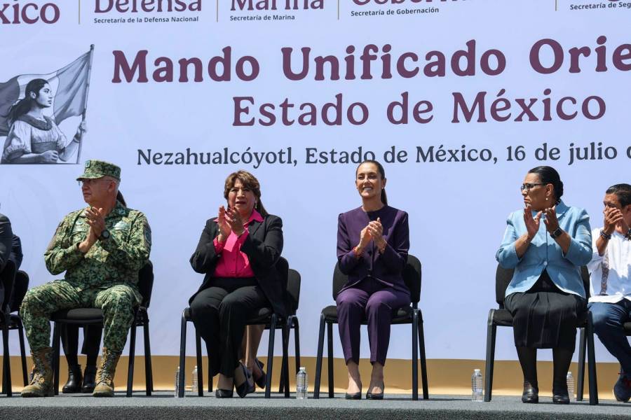 Presidenta Claudia Sheinbaum y Gobernadora Delfina G&oacute;mez activan Mando &Uacute;nico de Seguridad; disminuir&aacute;n delitos en el Oriente del EdoM&eacute;x