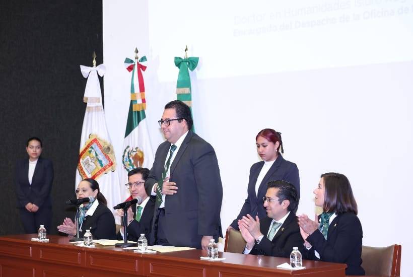UAEM&eacute;x cierra etapa de transici&oacute;n con informe de Isidro Rogel Fajardo