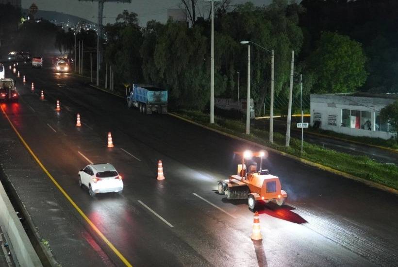 Arranca rehabilitaci&oacute;n Indios Verdes–San Juan Ixhuatepec; beneficiar&aacute; a 100 mil conductores