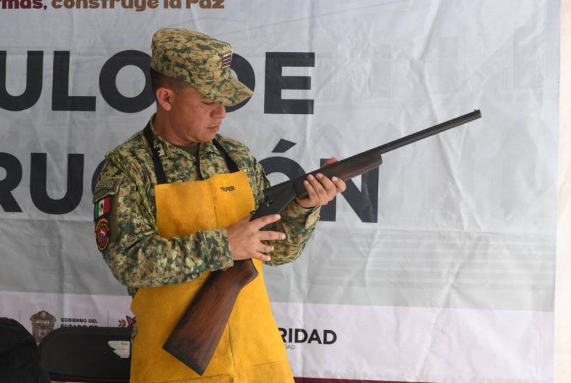 Canje de Armas acumula m&aacute;s de 3 millones de pesos entregados en Edomex