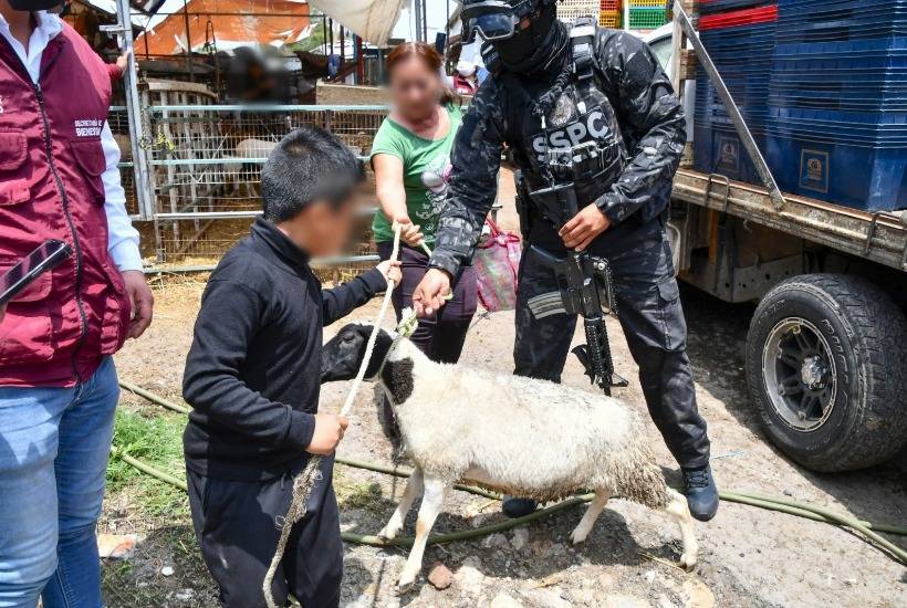 Entregan en sur del Edomex productos decomisados en “Operativo Liberaci&oacute;n”