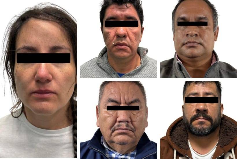 Dan prisi&oacute;n preventiva a cinco detenidos en 