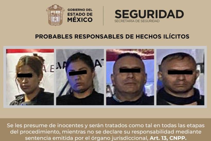 Caen 4 por uso indebido de credenciales, se identificaron como policías de Toluca
